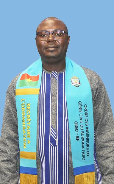 Ing. SOMDA Constant, Secrétaire à l’organisation de l'Ordre des Ingénieurs en Génie Civil du Burkina Faso