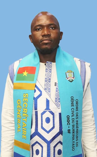 Ing. BAMOGO Saidou, Secrétaire général de l'Ordre des Ingénieurs en Génie Civil du Burkina Faso